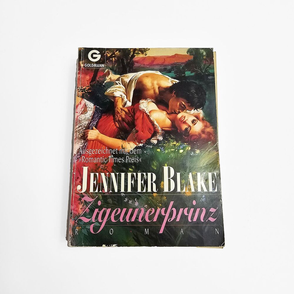 Zigeunerprinz Novel by Jennifer Blake Translated to German Damaged